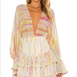 HELMANT & NANDITA bodysuit xs REVOLVE